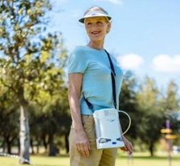 One of the benefits of the oxygen concentrator is it will help you feel stable