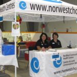 Health Center 10x10 Premium Splash Tent and Table Cover Toronto Canada